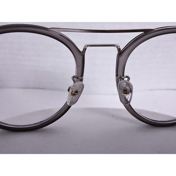 Firmoo S7227X 49-21-143 C5 Gray Crystal Full Frame Round Eyeglasses Frames - Picture 13 of 15